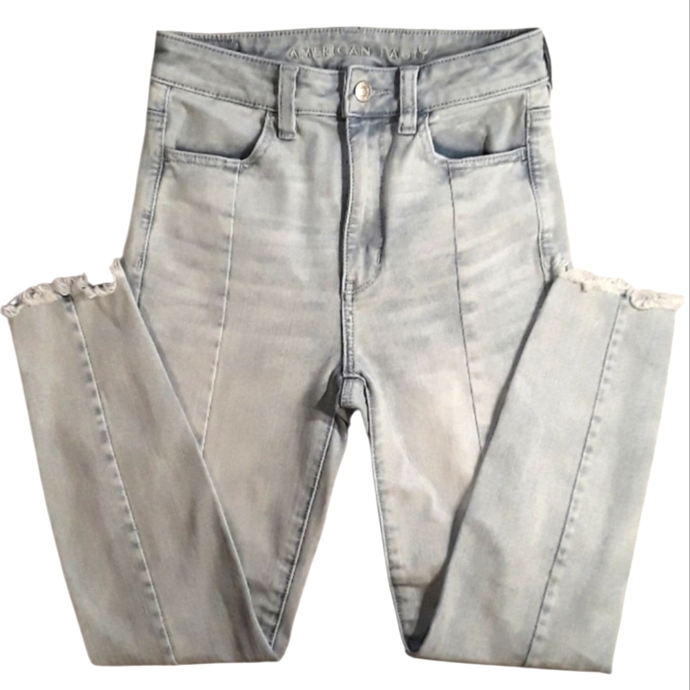 🦅AEO 360° Next Level Stretch Highest Rise Jegging. Women's Size: W02x23L.